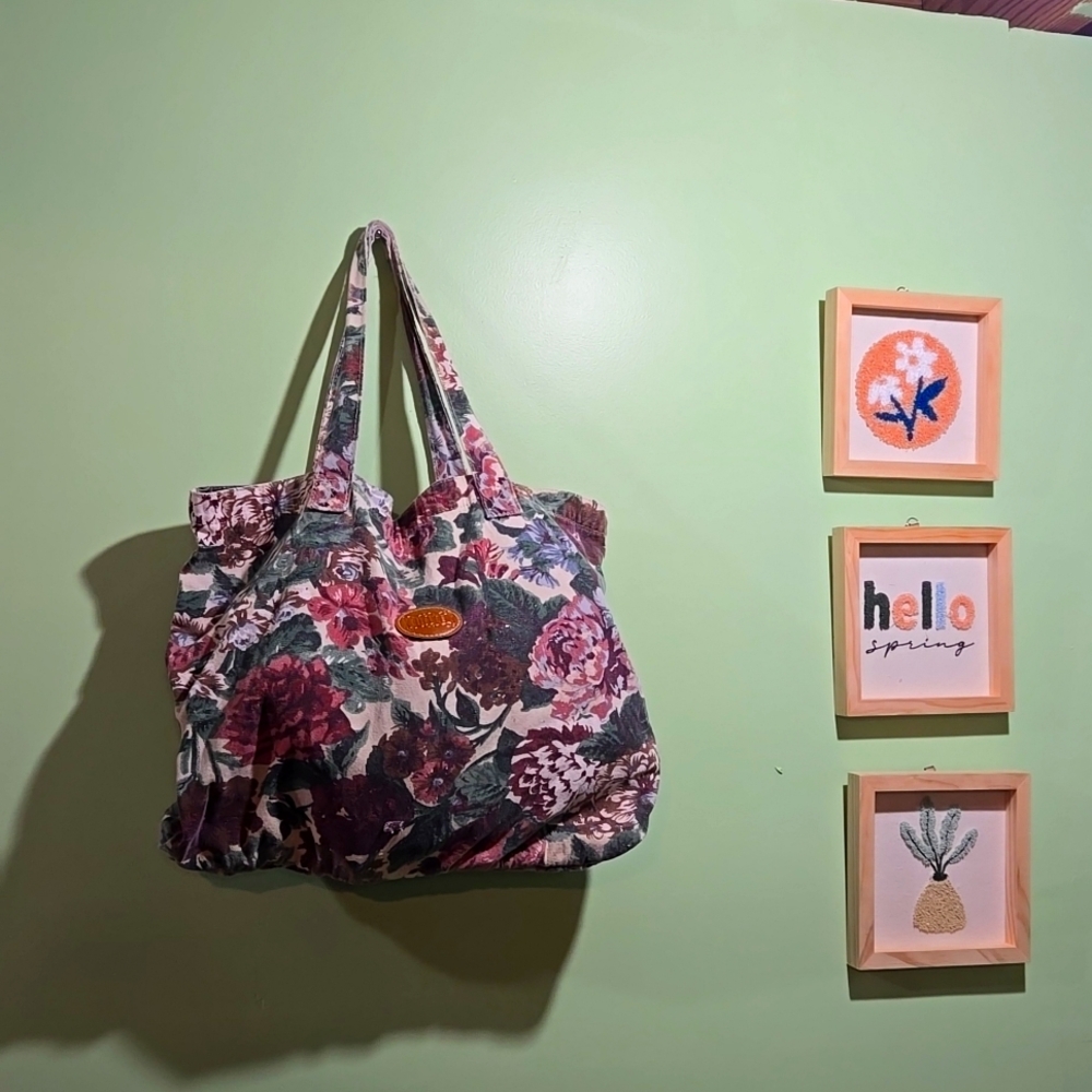 Vintage Gitano Tote bag with velcro closure